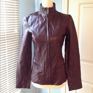 Kenneth Cole Reaction real leather jacket